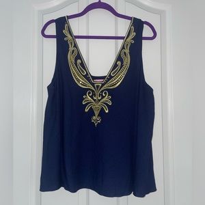 EUC- Lilly Pulitzer Owen top size Large